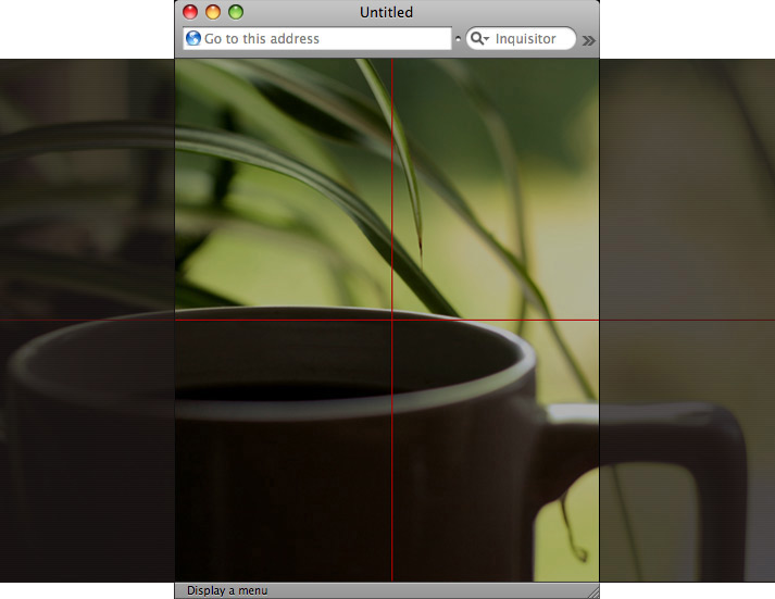 Horizontally Centered Image